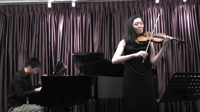 Maurice Ravel Violin Sonata  3rd movement : Perpetuum Mobile