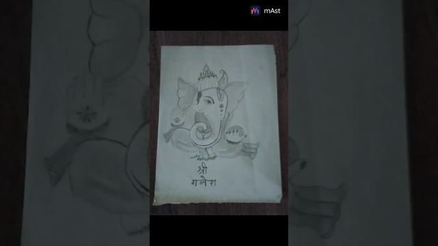 Sketch of Shri GANESHA 🙏🏻💖