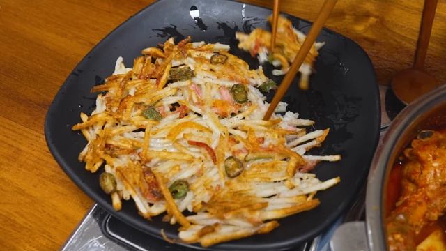 닭도리탕 때깔보소...☆베이컨감자채전 ㅣDakdoritangㅣReal Mukbangㅣ