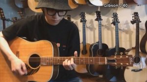 Martin vs Gibson, HD-28E & J-60 Comparison/원미사운드