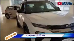 Жанубий Кореяда Chevrolet Trailblazer автомобилининг 2021-йилги версияси NECHPUL ? (VIDEO)