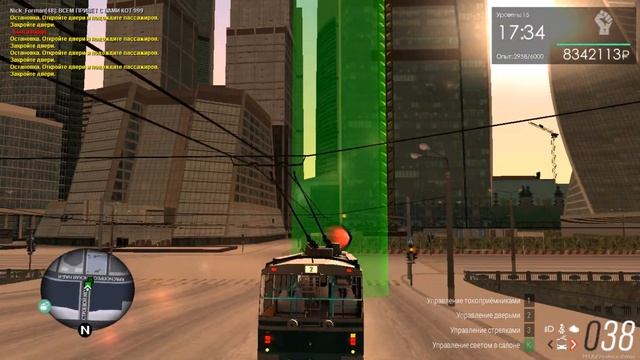 MTA Province Поездка на троллейбусе на 2 маршруте! смотреть онлайн