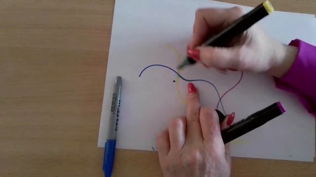 Как связывать линии разных цветов. Нейрографика с Татьяной Алпатовой