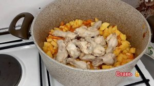 Суп с Кабачками и Куриными Крылышками ?