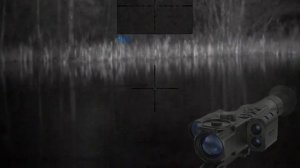 Pulsar Digisight  Ultra 455LRF + штатная подсветка.  Охота на бобров.