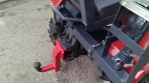 Переделка мототрактора завершение