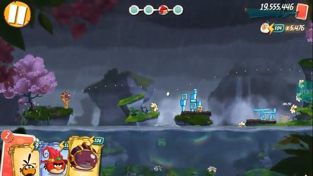Angry Birds 2 Daily Challenge today complete with bubbles смотреть онлайн