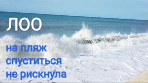 ЛОО. ПОГУЛЯТЬ НА ПЛЯЖЕ НЕ ПОЛУЧИЛОСЬ.
