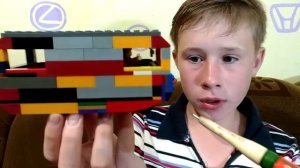 LEGO самоделка SAAB 92H Motorhome