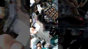 снимаем помпу опель вита корса