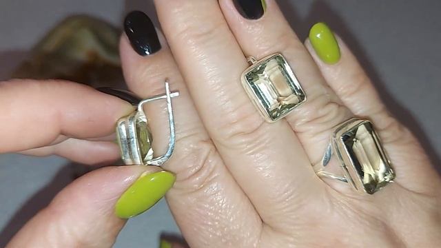 Серебро 925. Натуральные камни. Индия. 02.11.2023.