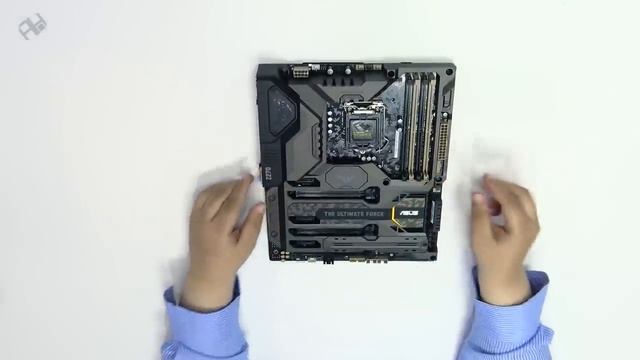فتح صندوق اللوحة الأم ASUS TUF Z270 MARK 1 смотреть онлайн