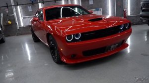 DODGE CHALLENGER Заламинировали кованым карбоном / Подготовили Додж челленджер к летнему сезону