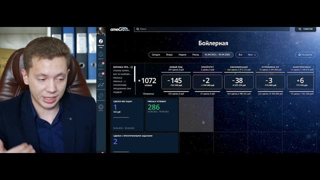 ?? ПОЛНАЯ НАСТРОЙКА АНАЛИТИКИ И ОТЧЕТОВ В AMOCRM | БОЙЛЕРНАЯ