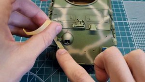 Покраска модели PANTHER F "RFM" 1/35  Painting of the model