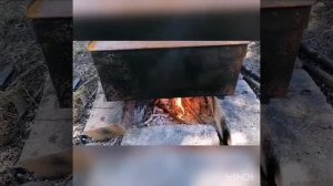 Коптим курочку в самой простой коптильне