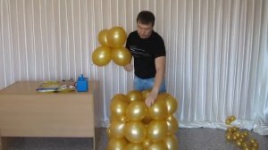 Колокольчик из шаров