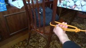 узел булинь для крепления динамической верёвки