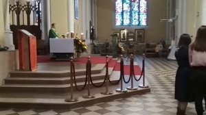 Детская Месса в московском католическом соборе Непорочного Зачатия