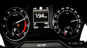 Skoda Octavia Scout 2015 1,8 TSI 4x4 - acceleration 0-225 km/h
