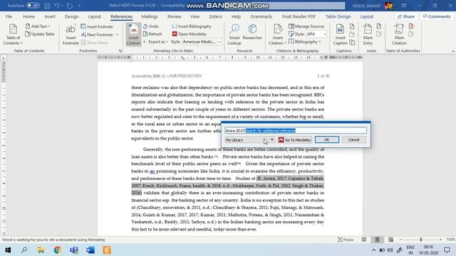 How to include reference citations with square brackets using mendelay смотреть онлайн