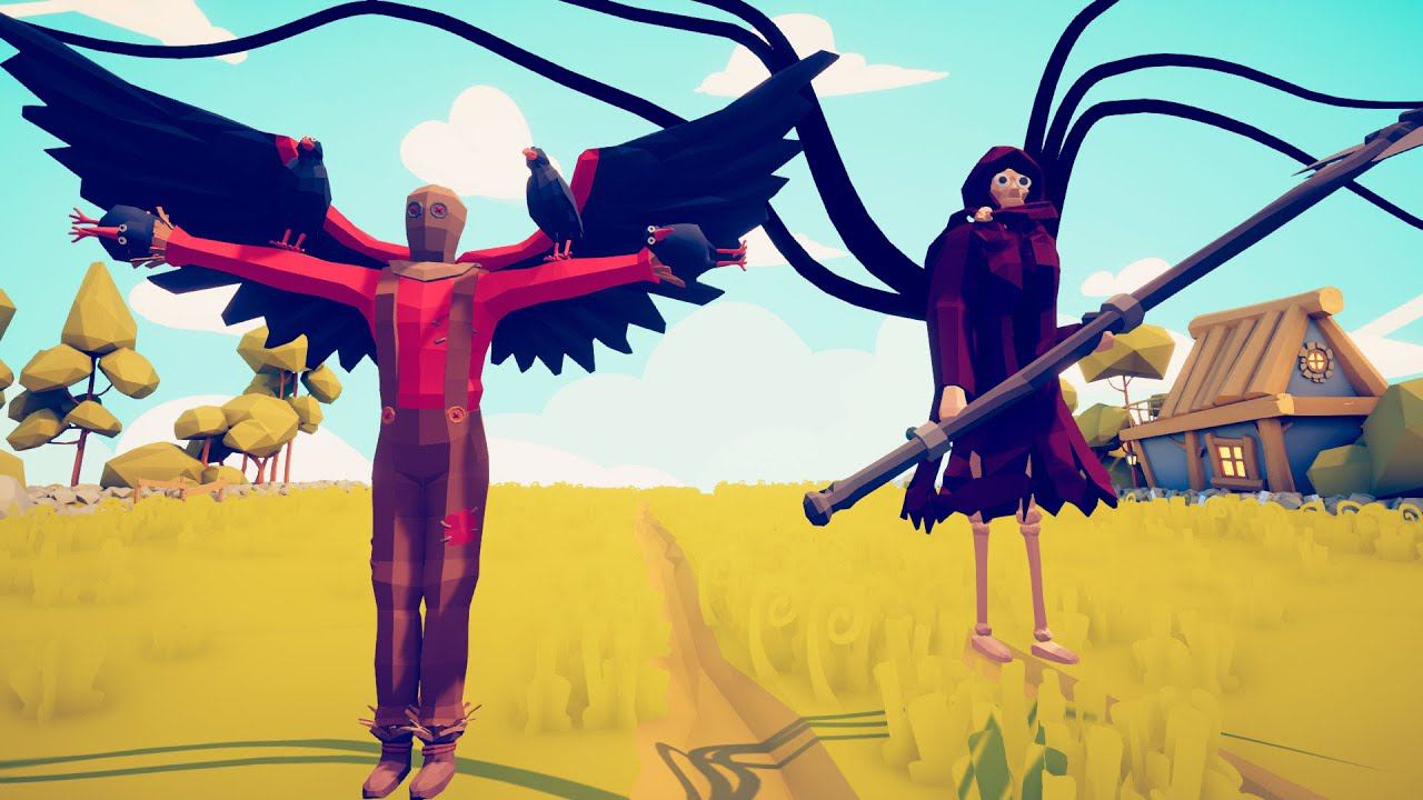 Reaper & Scarecrow vs 2x EVERY UNIT - Totally Accurate Battle Simulator