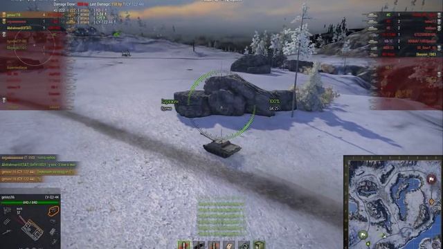 Мир танков-ПТ-САУ СУ-122-44-10фрагов смотреть онлайн