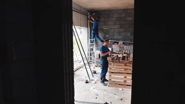 Установка гаражных ворот (с/т «На Птичь», Минский р-н, Беларусь) смотреть онлайн