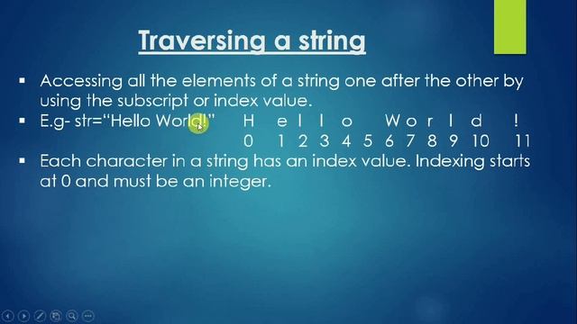 Class-11 CS with Python ||Ch-4 Part-1||Strings in Python