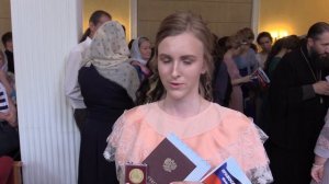 Вручение аттестатов выпускникам православных гимназий и школ Нижегородской епархии