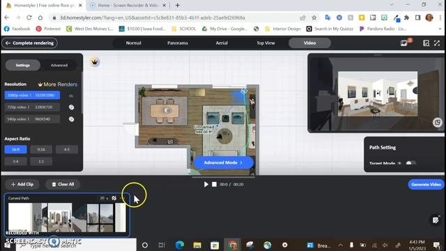 Homestyler #5 Video Rendering