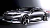 Kia Optima (2015) The first photos