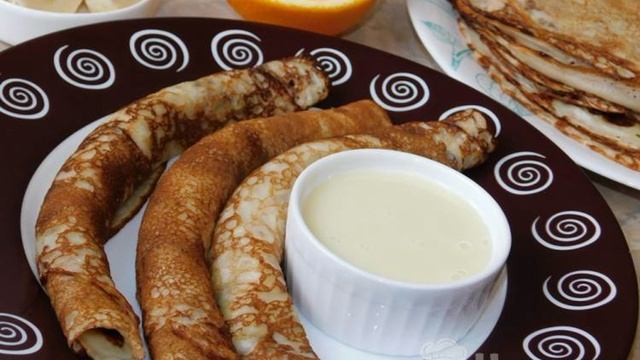 Нежные блины на кислом молоке