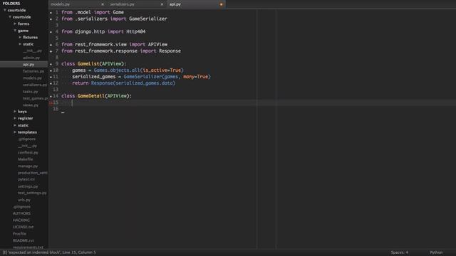 Django Rest Framework Part 1 смотреть онлайн