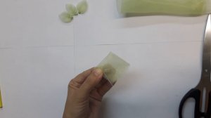Листочки из органзы. DIY.sheet of organza.