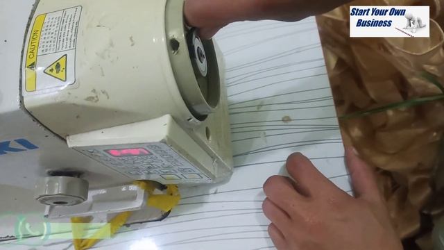 how to juki sewing machine error E.07 aasan problem solution ? trick