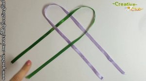 Брелок из ленточек / Дополнение /  Начальный квадратик