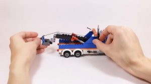 Обзор Lego City 60056 Tow Truck (Эвакуатор).