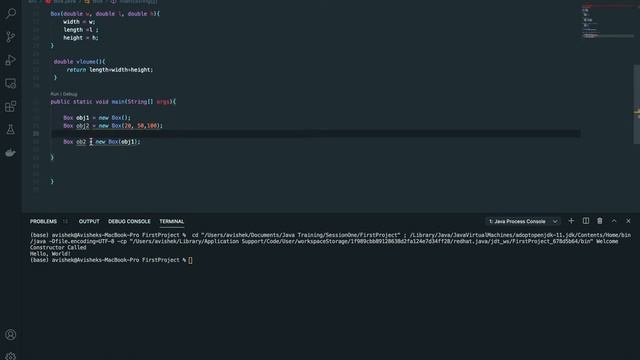Java Basics - Session One смотреть онлайн