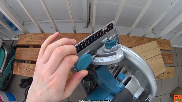Циркулярная пила (дисковая) MAKITA 5008 MG обзор, отзыв + лайфхак - приспособление и тест циклона