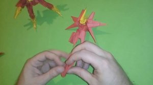 Origami Transformer - Robot / How to make a Paper robot 1/2