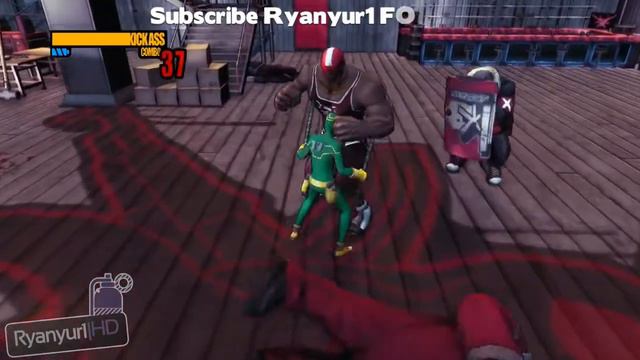 Kick - Ass 2 - Game Walkthrough - PART 18 - Chapter 4 - Confrontation - The Toxic Mega Cunt`s Lair смотреть онлайн