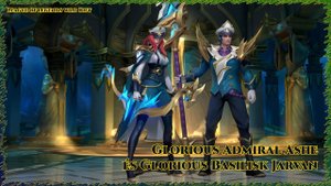 League of Legends Wild Rift Glorious Admiral Ashe és Glorious Basilisk Jarvan IV