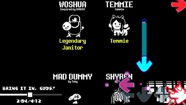 FNF - Ski Sings The Entire UNDERTALE Soundtrack - Bring It In, Guys! - [FC/4k] смотреть онлайн