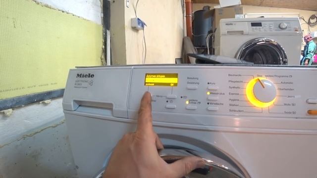 Miele Softtronic W 3923 на 6 кг. Обзор, описание программ. смотреть онлайн