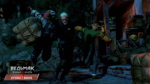 Первая встреча Геральта и Детлаффа "Бестия из Боклера" - Ведьмак 3: Кровь и вино | PS5