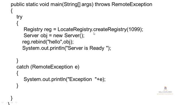 Remote Method Invocation in JAVA смотреть онлайн
