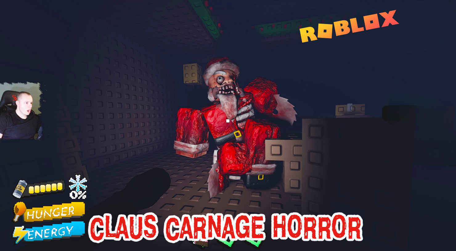 Roblox УЖАСЫ ➤ Claus Carnage HORROR ➤ Прохождение игры Роблокс - Кровавая бойня Клауса Хоррор