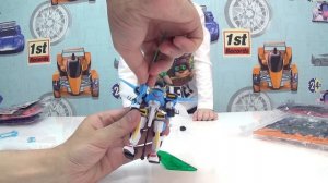 Роботы трансформеры LBX. Икар Зеро, Икар Мощь и Минерва Плюс. Распаковка.