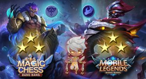 Астросила + Призыватели, Вэйл против Асты и Вэйла, Магические шахматы, Mobile Legends, Magic chess,